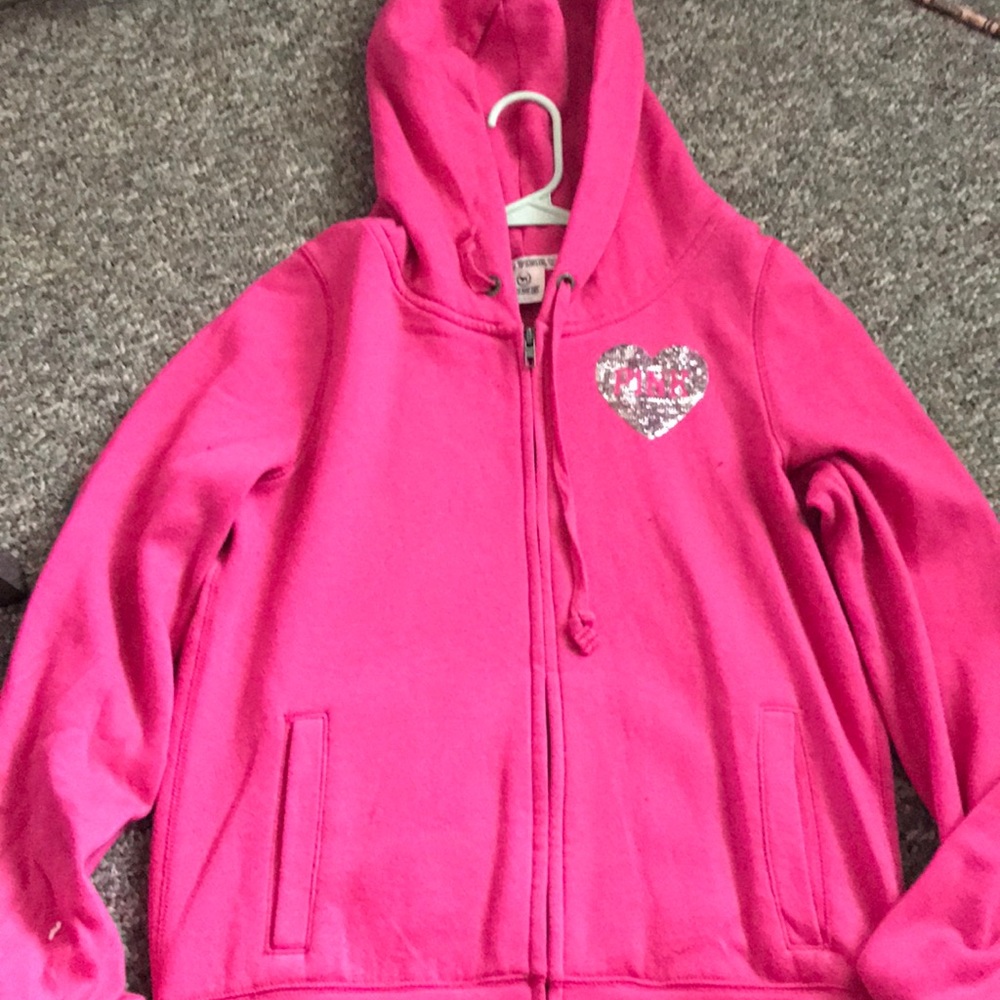PINK Zip Up Jacket